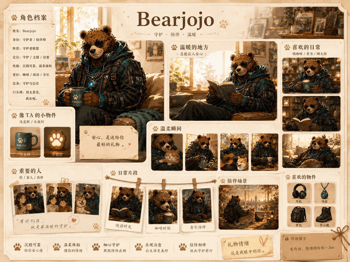 Bearjojo温暖治愈版