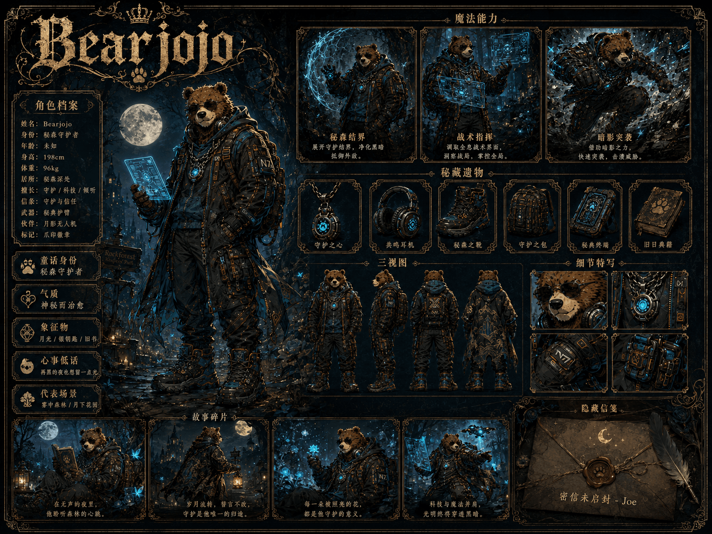 Bearjojo暗黑童话版